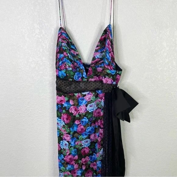 For Love & Lemons Midnight Rose Marley Maxi Dress - Picture 4 of 10